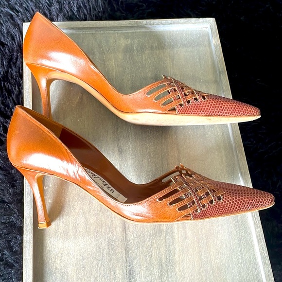 Wilson and Dean/Wilkes Bashford Brown heels - Picture 2 of 6